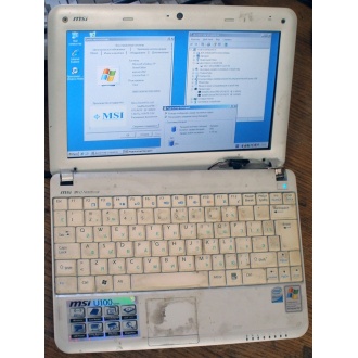Нетбук MSI Wind U100 (Intel Atom N270 1.66Ghz /1024Mb DDR2 /120Gb /10" 1024x600) - Зеленоград