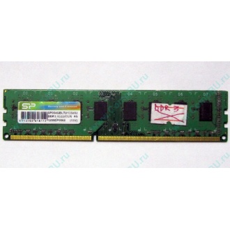 НЕРАБОЧАЯ память 4Gb DDR3 SP (Silicon Power) SP004BLTU133V02 1333MHz pc3-10600 (Зеленоград)