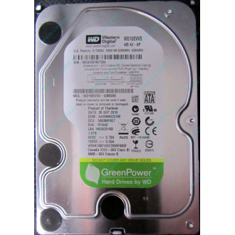 Б/У жёсткий диск 1Tb Western Digital WD10EVVS Green (WD AV-GP 1000 GB) 5400 rpm SATA (Зеленоград)