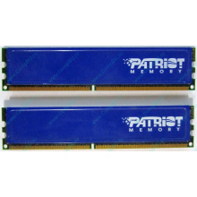 Память 1Gb (2x512Mb) DDR2 Patriot PSD251253381H pc4200 533MHz (Зеленоград)