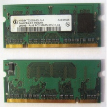 Модуль памяти для ноутбуков 256MB DDR2 SODIMM PC3200 (Зеленоград)