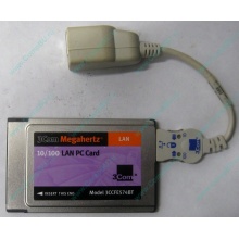 Сетевая карта для ноутбука 3COM Mehahertz 3CCFE574BT (PCMCIA) - Зеленоград